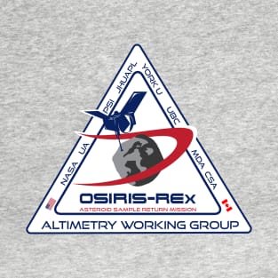 Osiris REx altimetry working group T-Shirt